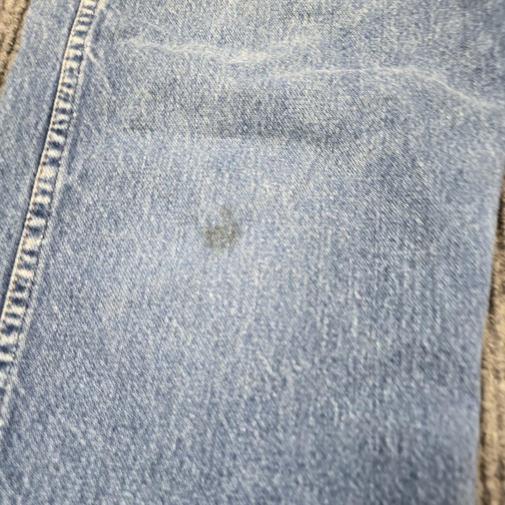 Wrangler Jeans Men 42x32 Blue Classic Straight Western Cowboy USA Made 38x30 - Picture 7 of 16